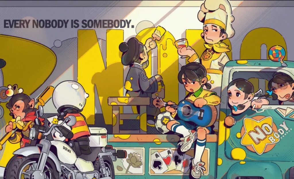スティーブン・チョウ『NOBODY』NFTコレクション