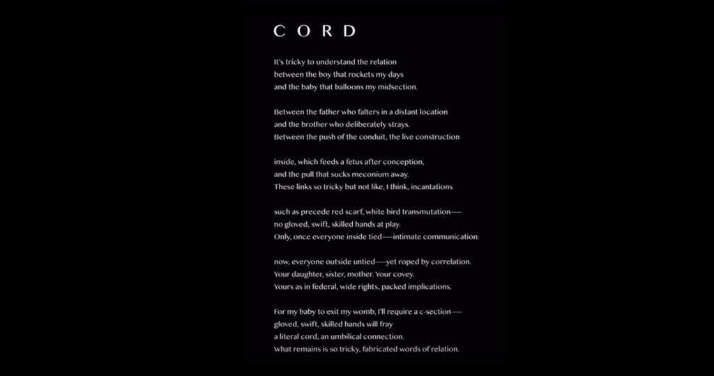 サザビーズオークション:詩『Cord』