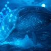 仮想通貨のクジラを象徴する巨大な海の生き物